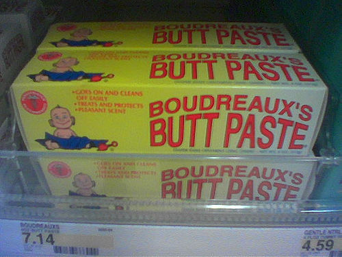 Boudreaux's Butt Paste - at a Target near you!